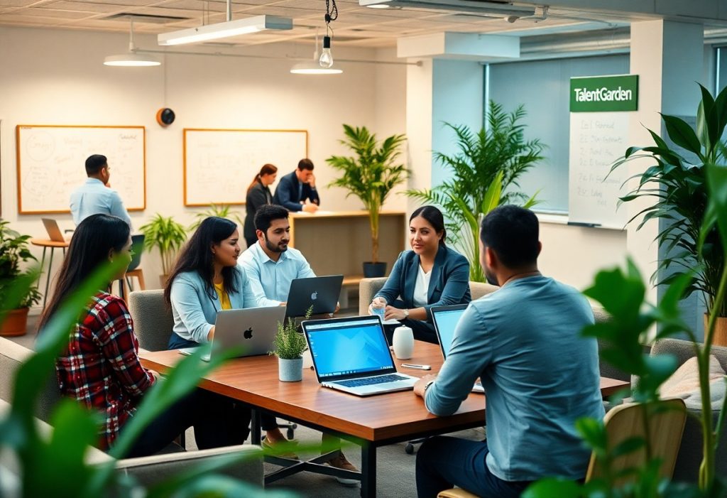 Talent Garden e il coworking educativo. Formazione impresa e networking in un solo spazio. 2 Talent Garden e il coworking educativo. Formazione impresa e networking in un solo spazio. 1